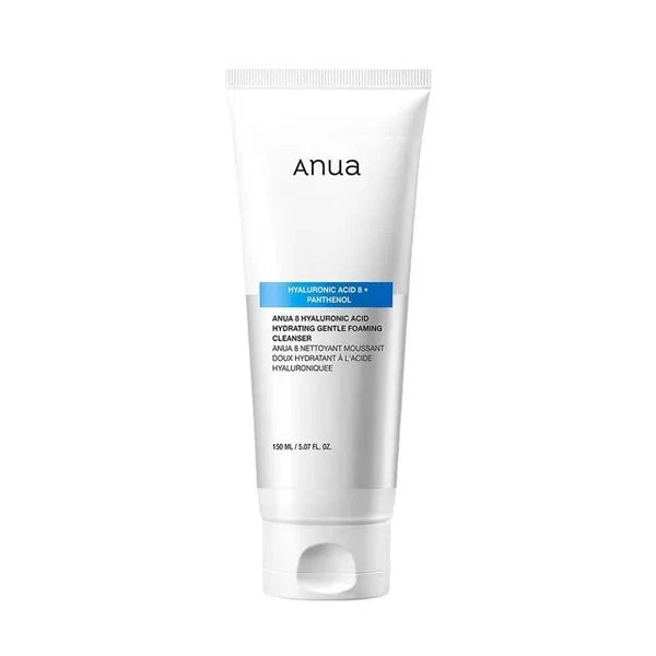Anua Gentle Foaming Cleanser with Hyaluronic Acid and Panthenol – 150ml