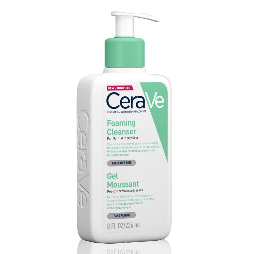 CeraVe Foaming Cleanser for Normal to Oily Skin - 236ml