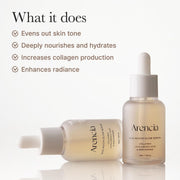 Arencia Rice Mucin Glow Serum with Collagen, Hyaluronic Acid & Niacinamide – 30ml