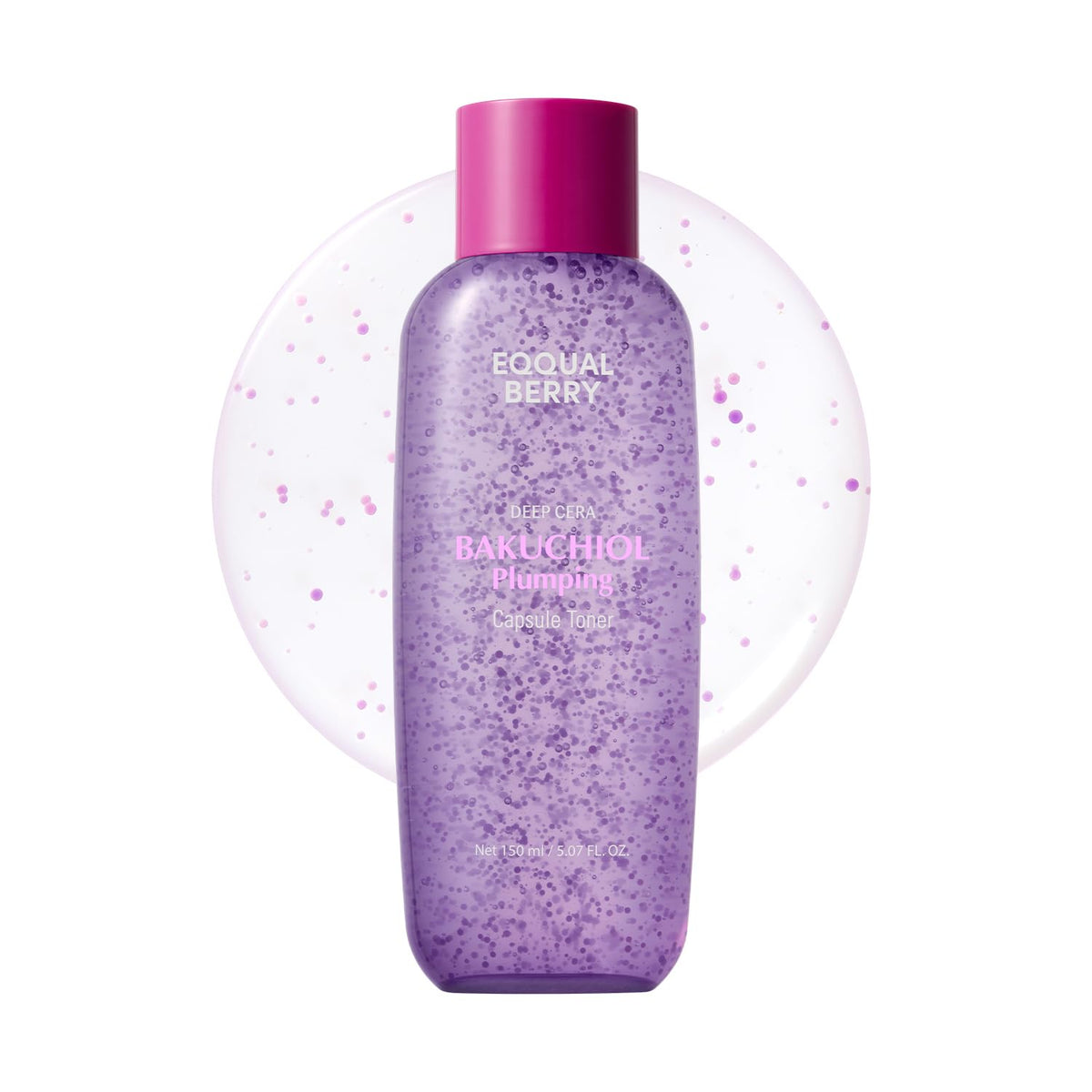 EQQUALBERRY Bakuchiol Capsule Toner for Skin Hydration and Elasticity Support - 150ml