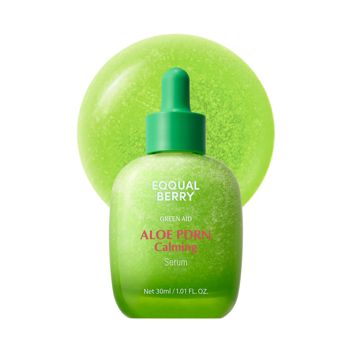EQQUALBERRY Advanced Aloe Vera Serum with PDRN for Skin Renewal and Soothing 30ml