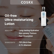 COSRX Oil-Free Ultra-Moisturizing Lotion with Birch Sap – 100ml