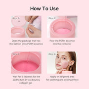 Medicube PDRN Pink Collagen Hydrating & Firming Gel Toner Pads with 99% High-Purity Salmon PDRN – 70 Pads