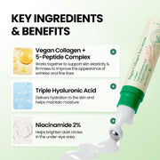 AXIS-Y Vegan Collagen Eye Serum for Hydration & Fine Line Smoothing – 10ml