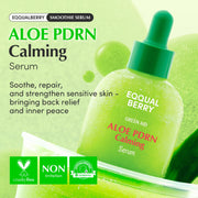 EQQUALBERRY Advanced Aloe Vera Serum with PDRN for Skin Renewal and Soothing 30ml