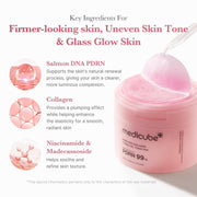 Medicube PDRN Pink Collagen Hydrating & Firming Gel Toner Pads with 99% High-Purity Salmon PDRN – 70 Pads
