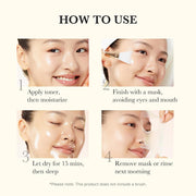 Medicube Kojic Acid Turmeric Brightening Night Wrapping Mask with Vitamin C, Retinol & Collagen – 75ml
