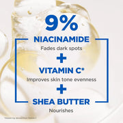 Mixa Niacinamide Bright Anti-Dark Spot Moisturizing Cream for Face, Body & Hands - 400ml