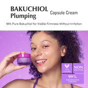 EQQUALBERRY Deep Cera Bakuchiol Capsule Cream for Skin Firming and Plumping - 50ml