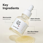 Beauty of Joseon Glow Deep Serum Rice + Alpha-Arbutin for Dark Spots and Discoloration - 30ml