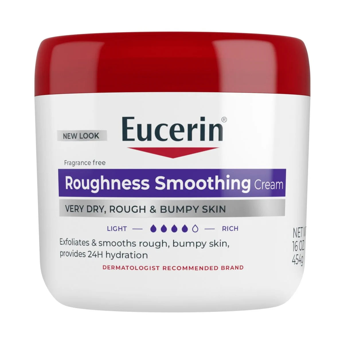 Eucerin Roughness Relief Oil-Free Body Cream - 454g