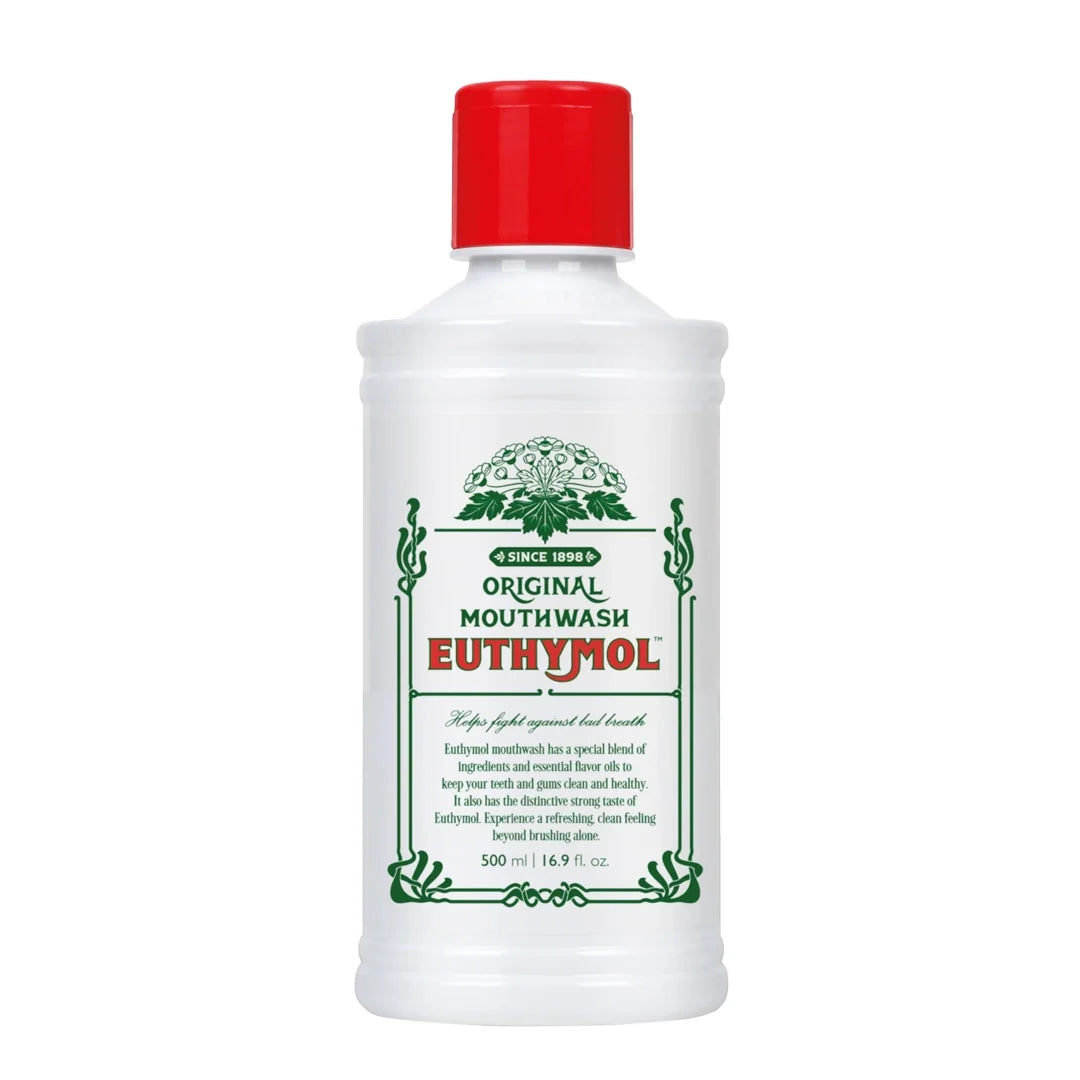 Euthymol Original Mouthwash for Fresh Breath – 500ml
